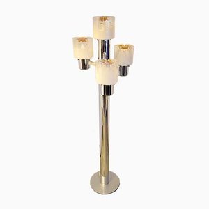 Floor Lamp by Gaetano Sciolari for Mazzega, 1960s