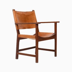 Danish Teak Armchair by Mogens Lassen for Thorald Madsen, 1950s