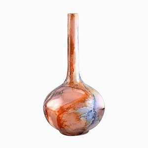 Arabia Vase aus glasierter Keramik