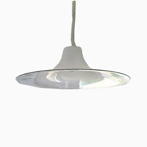 Lampade da soffitto in vetro di Murano di Giusto Toso per Leucos, anni '70, set di 2