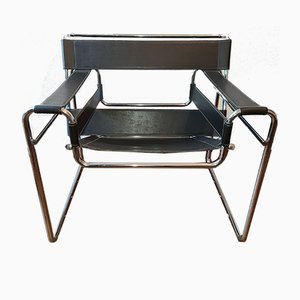 Fauteuil Club Wassily par Marcel Breuer pour Gavina, 1972