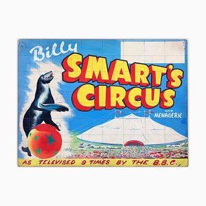 WE Berry, Billy Smart's Circus & Menagerie Poster