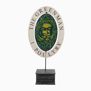 The Green Man Schild