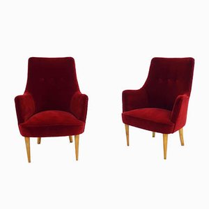 Set of Armchairs in the style of Ico Parisi for ISA Bergamo, 1950s
