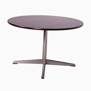 Dänischer Mid-Century Couchtisch aus Palisander & Chrom, 1960er