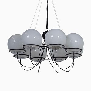 Saturnus Chandelier with Morning Mists from Raak, 1970s