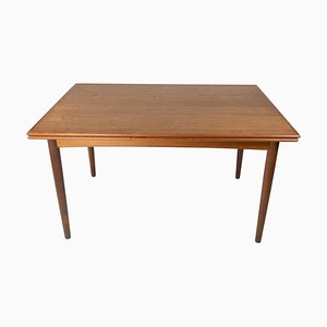 Danish Dining Table in Teak with Extensions, 1960s