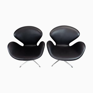 Sillas modelo 3320 de Arne Jacobsen, 1958. Juego de 2