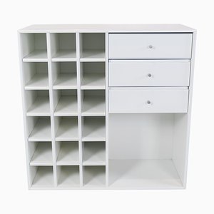 Large White Montana Module with Drawers and 18 Smaller Shelves by Pete