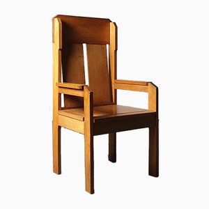 Modernistischer Stuhl mit Hoher Rückenlehne