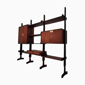 Teak Modular Shelf by Vittorio Dassi & Edmondo Palutari, 1950s