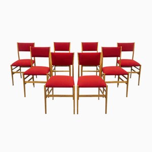 Mid-Century Leggera Chairs by Gio Ponti, Set of 8