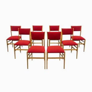 Sillas Leggera Mid-Century de Gio Ponti. Juego de 8