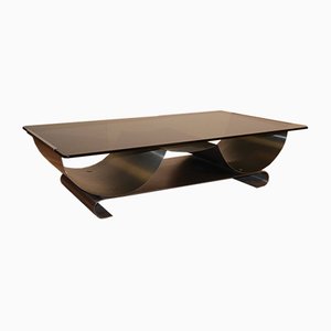 Vintage Coffee Table by Francois Monnet for Kappa, 1970s