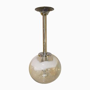 Italienische Deckenlampe von Gaetano Sciolari für Mazzega, 1970er