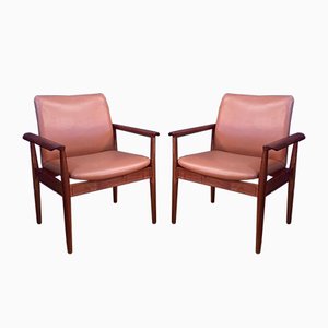 Model 209 Chairs by Finn Juhl for Cado, 1960s, Set of 6