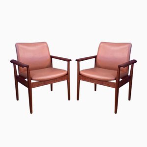 Model 209 Chairs by Finn Juhl for Cado, 1960s, Set of 6