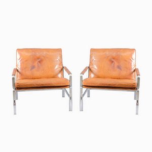 Set of Armchairs by Preben Fabricius & Jørgen Kastholm for Kill International, 1960s