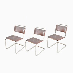 Vintage S33 Stühle von Mart Stam & Marcel Breuer für Thonet, 3er Set