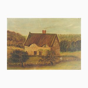 Pintura de casa ingenua, siglo XIX, década de 1880