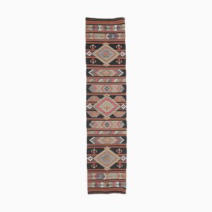 Alfombra Kilim Run de turco Oushak turca vintage de 3x11