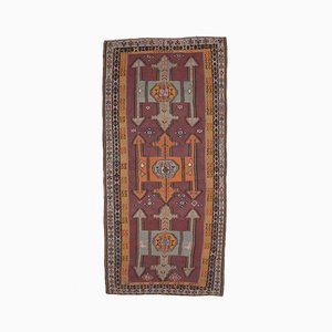 Tappeto Kilim Oushak fatto a mano, Polonia, 6x13