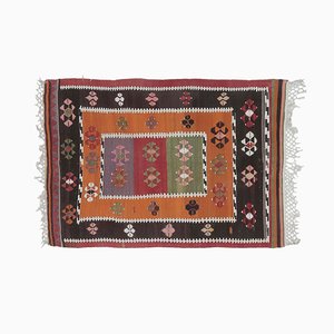 Tapis Oushak Kilim 3x5 Vintage, Turquie