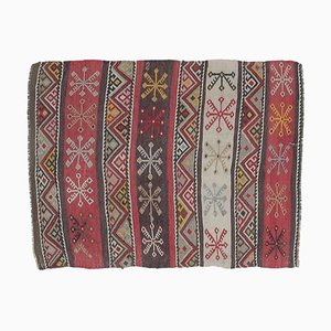 Paillasson ou Tapis Kilim Oushak 2x3 Vintage, Turquie