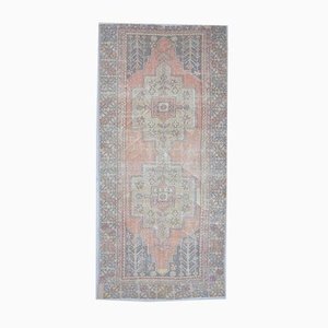 Tapis Oriental 4x8 Vintage Oushak Fait Main en Laine, Turquie