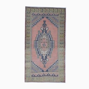 Tapis 4x8 Vintage Oushak Tissé Mainie en Laine, Turquie