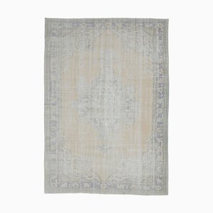 8x11 Antique Middle East Medallion Oriental Oushak Carpet