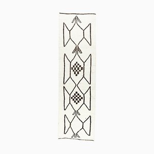 Tapis Olexhak Runner 3x10 Antique Blanc, Crème & Marron, Turquie