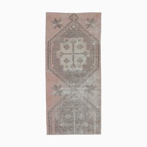 Tapis Oushak 3x6 Vintage Fait Main en Laine, Turquie