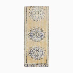 Tapis Oyshak Oriental Fait Main Jaune 2x5 Fait Main, Turquie