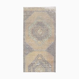 Tapis Oushak Vintage Fait à la Main en Laine, Turquie, 3x6