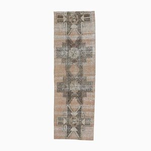 Tapis Oushak 3po Vintage Fait Main en Laine, Turquie