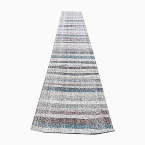 Tapis Oushak Kilim Long Runner, Turquie, 3x17