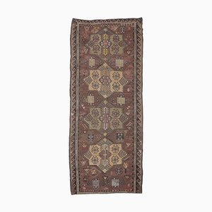 Tapis Kilim Oushak Vintage Fait Main en Laine, Turquie, 5x11m