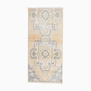 Tapis Runner 2x4 Vintage Oushak Oriental Fait Main, Turquie