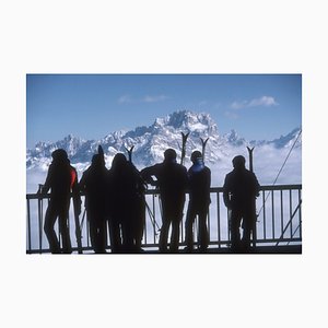 Affiche Cortina D'ampezzo C Encadrée en Blanc