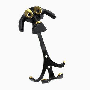 Dog Coat Hook by Walter Bosse for Herta Baller, 1950s