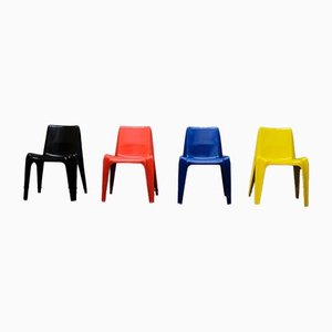 Fiberglass BA 1171 Chairs by Helmut Bätzner for Bofinger, 1960s, Set of 4