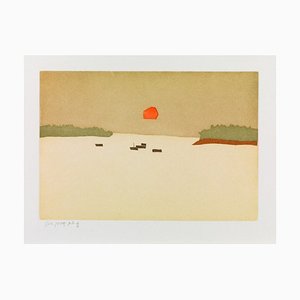 Alex Katz, Sunset Cove, 2008, Aguatinta