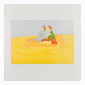 Alex Katz, Untitled (Flying Rug), 2008, Color Aquatinta