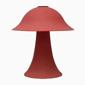 Lampe de Bureau Champignon Vintage en Verre