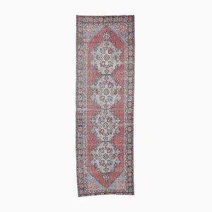 Vintage Turkish Handmade Wool Runner