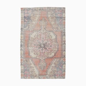 Vintage Middle Eastern Handmade Wool Carpet