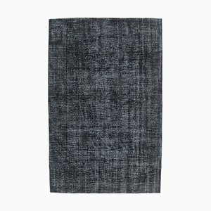 Tapis 6x10 Vintage Moderne Noir, Turquie