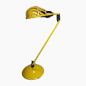 Lámpara de mesa Igloo en amarillo de Tommaso Cimini para Lumina, años 80