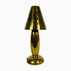 Mid-Century Solid Brass Table Lamp from Studio Lambert